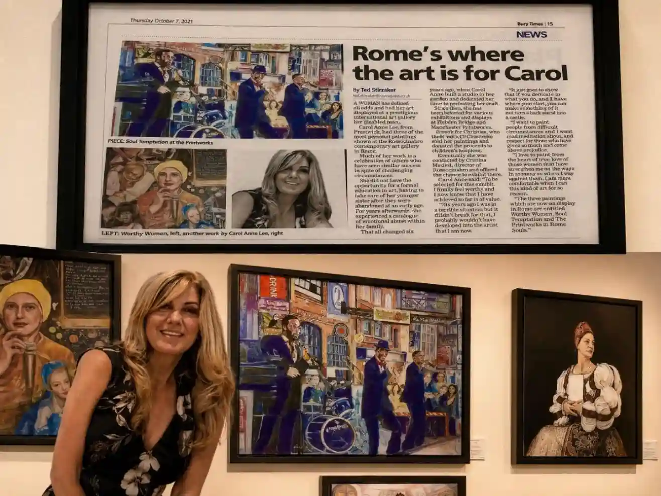 Carol anne fine art exhibitions