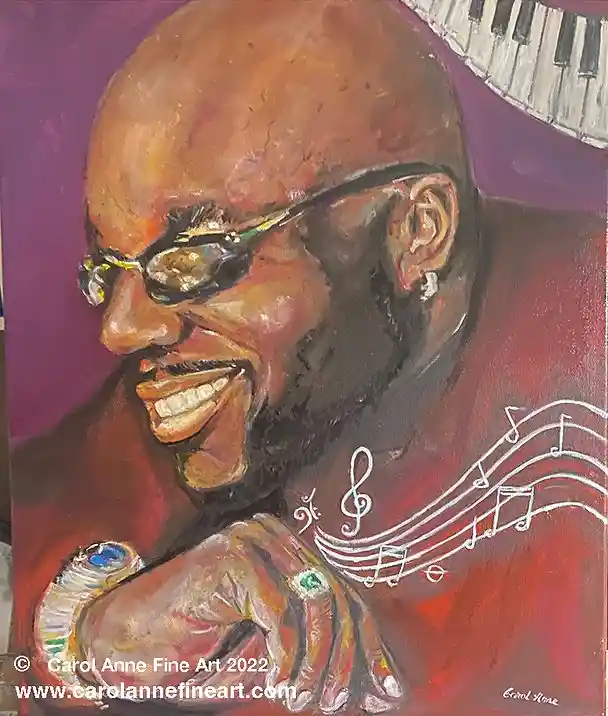 Smiling Musician Portrait